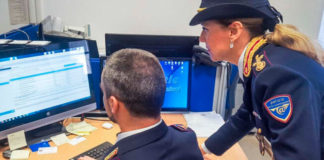 Offese via social alla Polizia di Stato, Polizia Postale di Vicenza denuncia 52enne vicentino per il reato di vilipendio delle Istituzioni Polizia postale (foto di archivio)