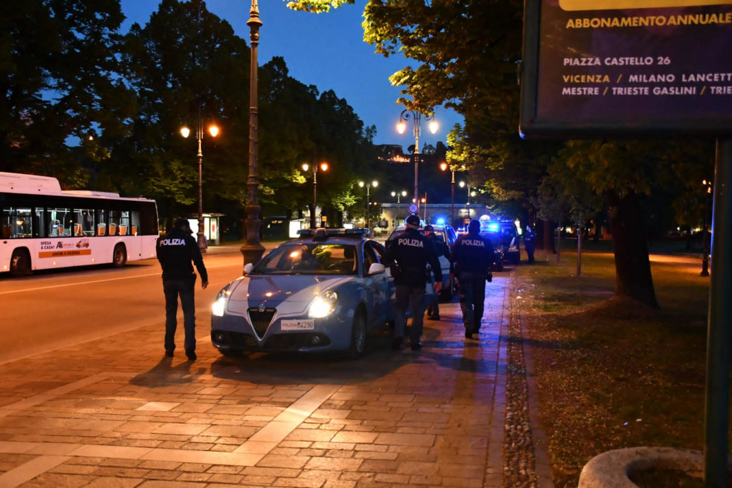 Questore di Vicenza Paolo Sartori, operazioni disposte nella zona del Quadrilatero