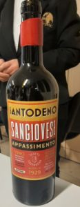 Santodeno, Sangiovese appassimento