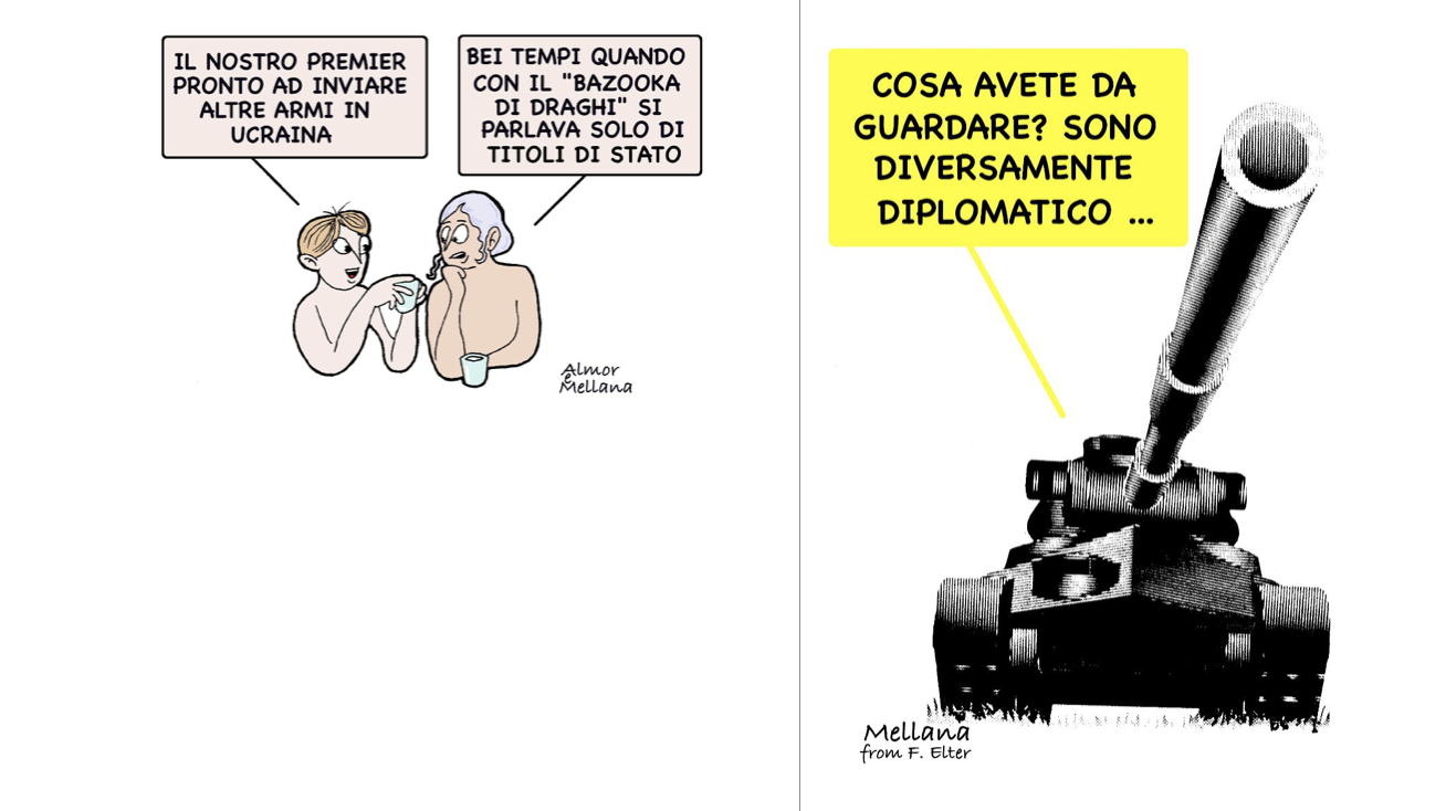 Senza parole, by Claudio Mellana e Almor