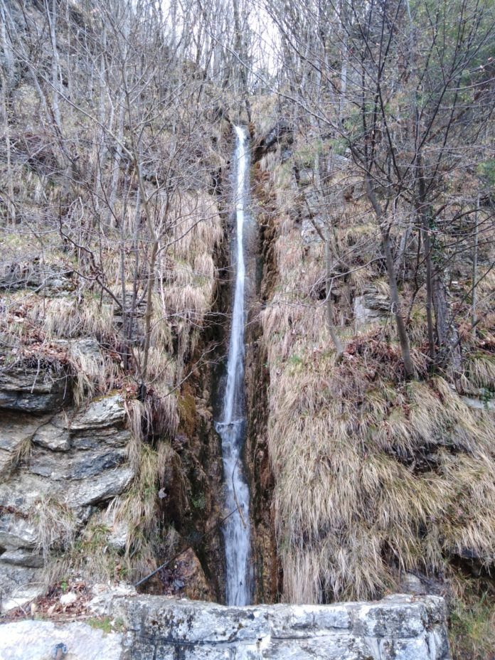 Cascate alto Vicentino: cascata Brassavalda a Marana