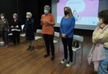 Inaugurata a Vicenza “Bill, la biblioteca della legalità” da Della Passarelli, Marta Marchi, Loredana Perego, Cristina Tolio, Caterina Soprana e Paola Cortiana Inaugurata Bill, da sinistra Della Passarelli, Marta Marchi, Loredana Perego, Cristina Tolio, Caterina Soprana, Paola Cortiana