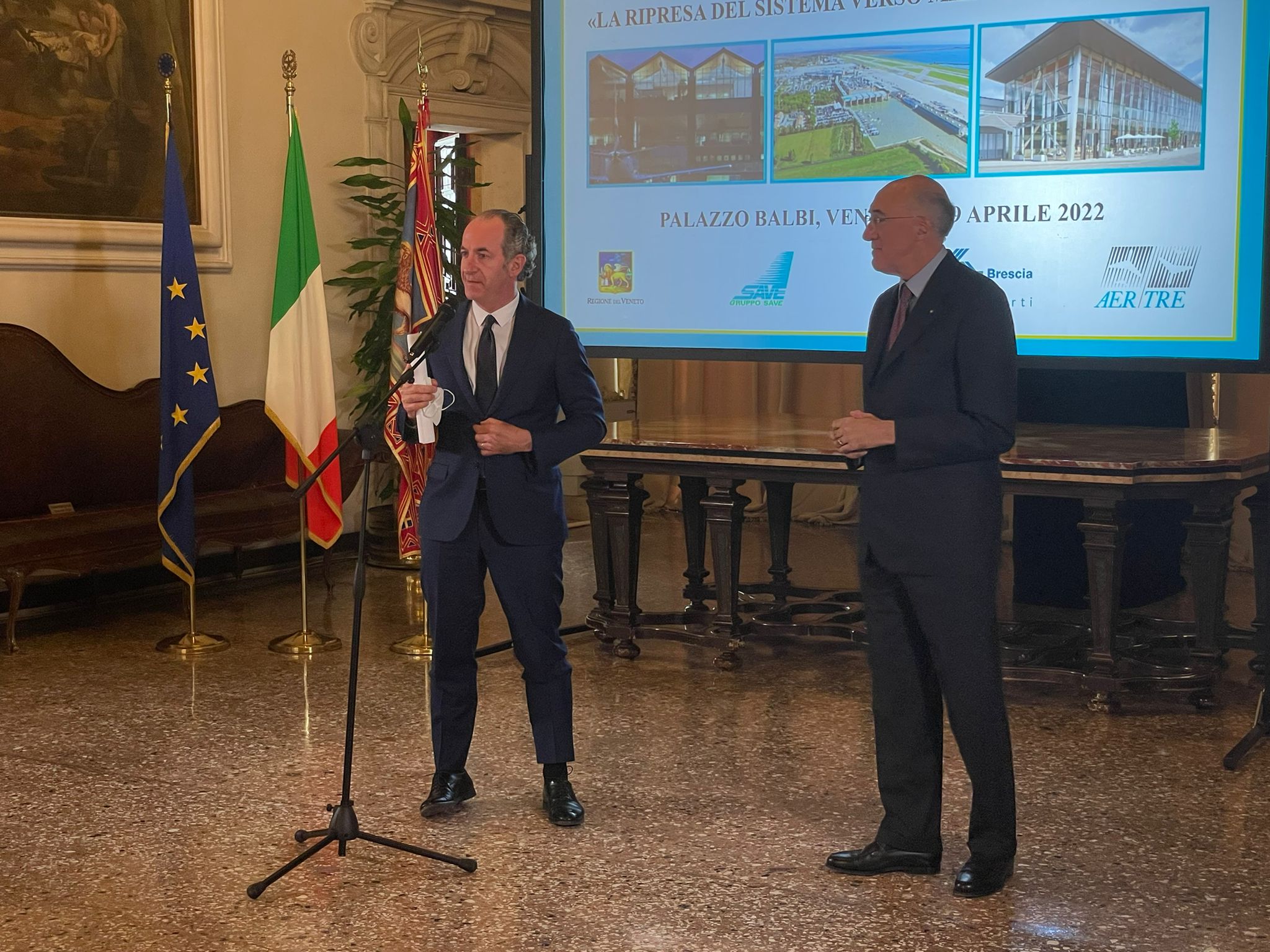 luca zaia milano cortina 2026 aereoporti