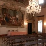 Sala Stucchi per evento FdI Vicenza? Opposizione contro, amministrazione Rucco: “un frainteso”. Lobby & Logge di Sallusti&Palamara a palazzo Thiene sala stucchi evento FdI Vicenza