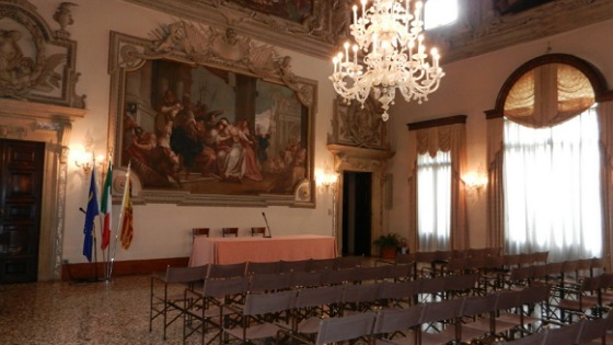 sala stucchi evento FdI Vicenza