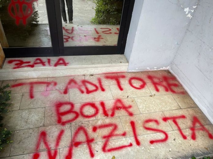 sede lega vicenza vandali1