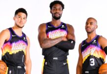 Phoenix Suns primeggiano incontrastati. “Basket Case News”: posto ai Play-off assicurato Devin Booker, DeAndre Ayton e Chris Paul