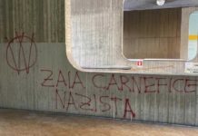 Scritte No Vax a Padova contro i vaccini e il governatore veneto, Zaia: “Sfregio becero” zaia scritte no vax padova