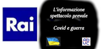 L’informazione spettacolo prevale anche in Rai, François-Marie Arouet (Aduc): Covid e guerra Informazione spettacolo anche in Rai su covid e guerra