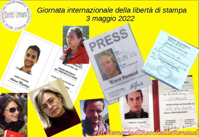 Giornata mondiale della libertà di stampa