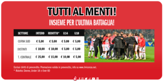 LR Vicenza-Cosenza: insieme per l’ultima battaglia!