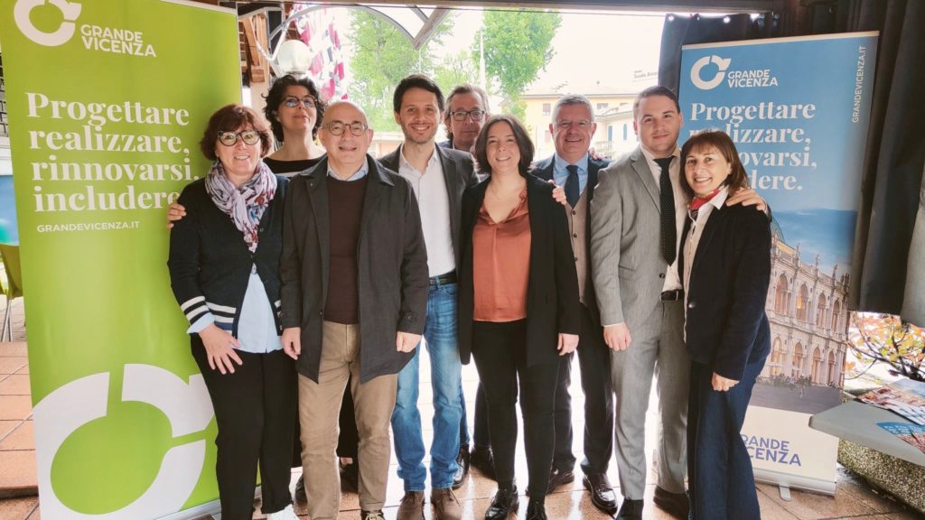 "Per una grande Vicenza": Monica De Bortoli presidente, Cristiano Spiller vicepresidente, membri del direttivo Alessandra Marobin, Otello Dalla Rosa, Chiara Pavan, Elisa Ferro, Massimo Dal Monte, Raffaele Colombara e Matteo Zennaro