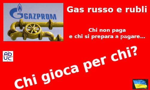 Gas russo e rubli