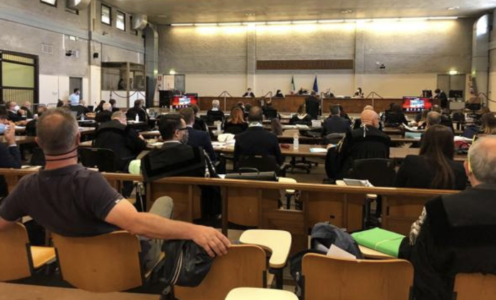 Processo appello BPVi: aula bunker a Mestre (foto di repertorio)