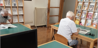 Emeroteca di Vicenza trasferita da palazzo Costantini a palazzo San Giacomo, Rolando (PD) interroga Rucco e Visentin su sede disagiata Emeroteca della Biblioteca Bertoliana trasferita da Palazzo Costantini alla saletta al primo piano senza ascensore di Palazzo San Giacomo