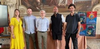 Feste rock ritornano nei quartieri di Vicenza: Si partirà col Riviera Folk festival per continuare col Jamrock e quindi concludere col Ferrock Feste rock a Vicenza: da sinistra Crosara, Tonello, Zocca, Zaggia, Pilan