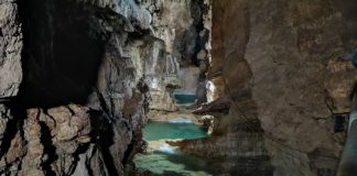 Passeggiata in Ciociaria: il borgo medievale e il Monumento Naturale delle Grotte di Falvaterra Grotte di Falvaterra Cascata