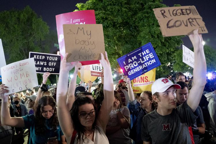 Manifestazioni pro aborto in Usa (foto Afp)