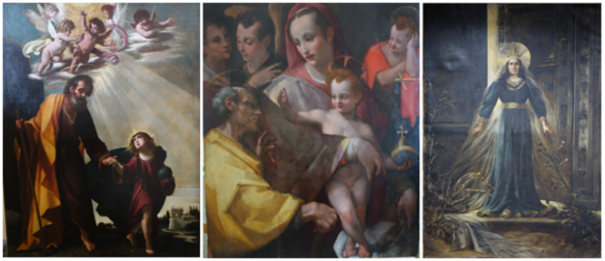 Museo Diffuso del San Michele: tre dipinti dell'IRSM restaurati grazie alla Fondazione Sorgente Group