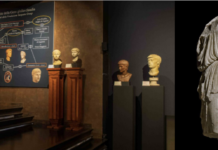 Notte dei Musei 2022: successo per la Fondazione Sorgente Group di Valter e Paola Mainetti allo Spazio Espositivo Tritone a Roma Notte dei Musei 2022, lo Spazio Espositivo Tritone e un’immagine della statua di Athena Nike della Fondazione Sorgente Group