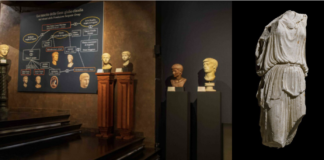 Notte dei Musei 2022: successo per la Fondazione Sorgente Group di Valter e Paola Mainetti allo Spazio Espositivo Tritone a Roma Notte dei Musei 2022, lo Spazio Espositivo Tritone e un’immagine della statua di Athena Nike della Fondazione Sorgente Group