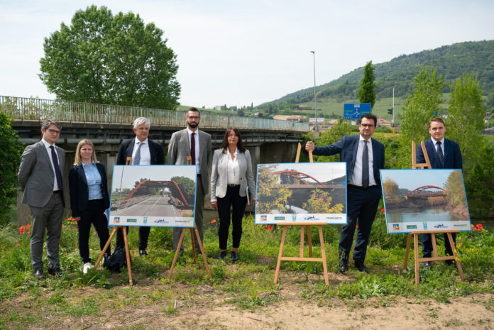 Nuovo ponte di Secula a Longare