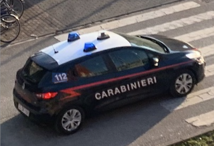 Pattuglia della Compagnia dei Carabinieri di Valdagno in servizio