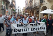 Fondo Indennizzo Risparmiatori (FIR): ultimo atto? Conviene al MEF e al governo economizzare sui residui non distribuiti ai traditi dalle banche… Fondo Indennizzo Risparmiatori, risparmio tradito: risparmiatori azionisti e obbligazionisti banche venete manifestano a Vicenza