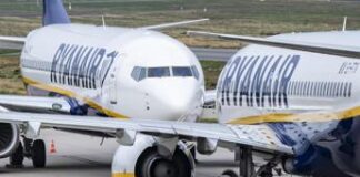 Ryanair: a Reggio Calabria e Trieste nuove basi, più voli in Italia e tariffe in calo