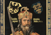 La Vicenza del passato, Vicenza carolingia diventa contea e mantiene il suo territorio: conte e vescovo comandano in città Vicenza Carolingia, Carlo Magno nel ritratto immaginario di Albrecht Durer