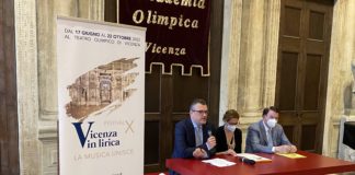 Vicenza in Lirica, ass. Simona Siotto: la decima edizione dal 17 giugno al 22 ottobre al Teatro Olimpico e in tre chiese della città Vicenza in lirica: da sx Castello, Siotto, Vivian
