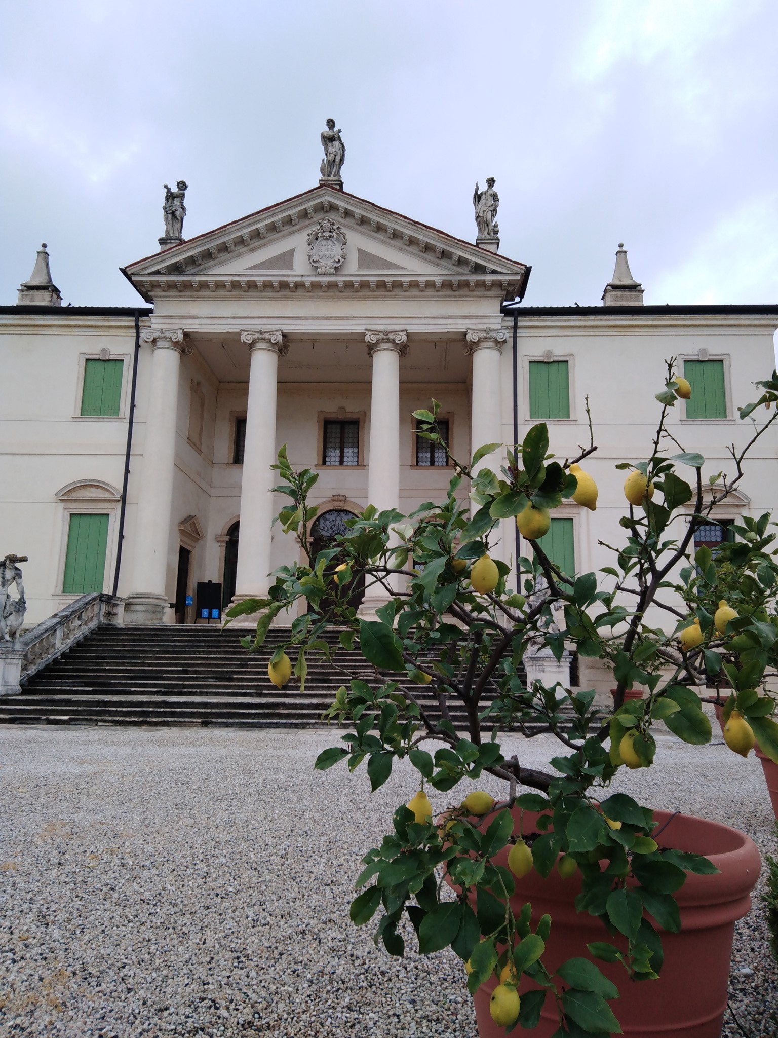 facciata sud villa cordellina