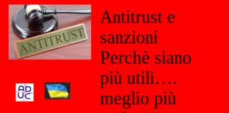 Antitrust e sanzioni. Perchè siano più utili…. meglio più ‘salate’