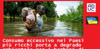 Consumo eccessivo nei Paesi più ricchi, Aduc: porta a degrado ambientale per i bambini di tutto il mondo Consumo eccessivo nei paesi ricchi
