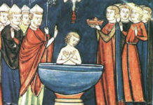 La Vicenza del passato. Dai Longobardi ai Franchi: da otto secoli la città non è più indipendente. Gaido ultimo duca è il primo conte Il battesimo del re dei Franchi Clodoveo