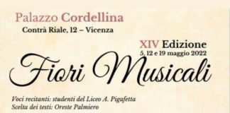 “Fiori Musicali”, tre incontri a Vicenza fra poesia e musica