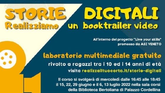 Storie digitali: a Vicenza dal libro al video per il web c