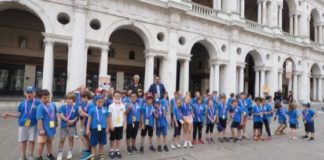 “Giochiamoci la città”, sindaco di Vicenza Rucco e Tolio in piazza dei Signori con le scuole Fidae