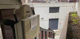 Bagni pubblici in contra’ Catena a Vicenza, sostituzione dell’impianto di sollevamento