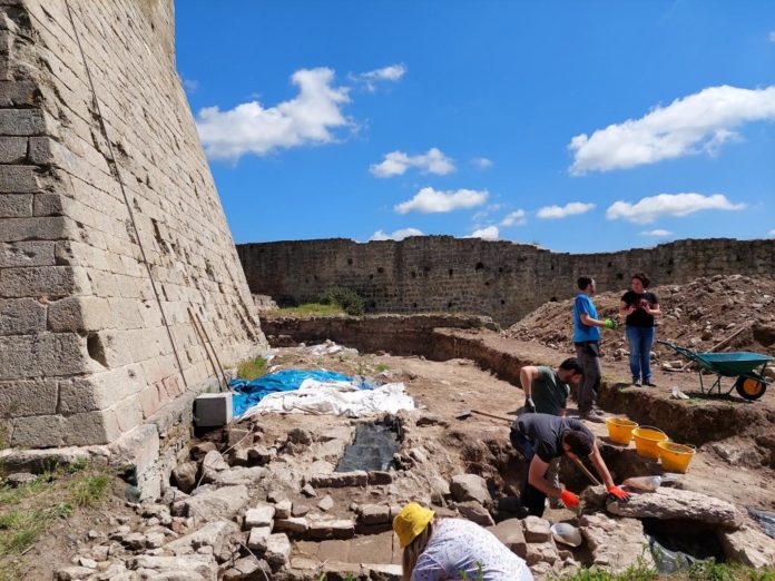 monselice colle della rocca scavi archeologici