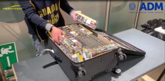 Venezia, Gdf sequestra carico di sigarette di contrabbando all’aeroporto Marco Polo: denunciati due lettoni sigarette contrabbando venezia aeroporto