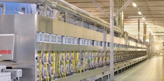 Unicredit e Bnl Bnp Paribas con Sace: 22 milioni di euro con garanzia Italia alla veneta Nuova Industria Biscotti Crich Un reparto di Nuova Industria Biscotti Crich