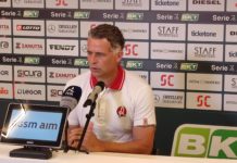 LR Vicenza, Baldini alla stampa: “voglio giocatori motivati. Vandeputte, Alessio e Greco per me sicuramente in rosa” L'allenatore dell'LR Vicenza durante la conferenza stampa