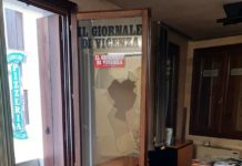 Danneggiata sede del Giornale di Vicenza a Bassano del Grappa: solidarietà di Zaia sede giornale vicenza