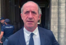 Morte Del Vecchio, il cordoglio del presidente Luca Zaia: “Salutiamo uno degli artefici della riscossa veneta” vecchio Zaia luca positivo