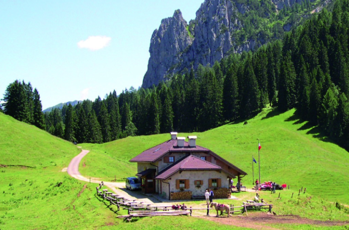 Malga Fossetta pellegrinaggio piccoli maestri