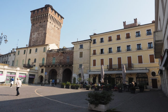 Piazzale Alcide De Gasperi Statista (Vicenza-Francesco Dalla Pozza-Colorfoto per ViPiù)