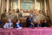 La Cena di san Gregorio Magno torna nella Basilica di Monte Berico. Rucco: il grazie di Vicenza a Soprintendenza e a Banca Intesa Restauro della “Cena di san Gregorio Magno”