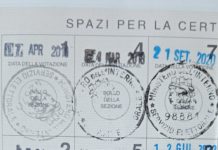 Agnone del Molise, Domenico Lanciano in 50 anni non ha saltato una votazione. Premiare i tre giubilei elettorali, è la sua proposta Tmbri su una delle cinquantennali schede elettorali di Domenico Lanciano