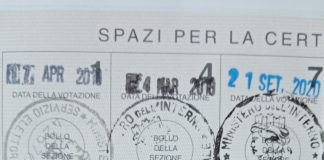 Agnone del Molise, Domenico Lanciano in 50 anni non ha saltato una votazione. Premiare i tre giubilei elettorali, è la sua proposta Tmbri su una delle cinquantennali schede elettorali di Domenico Lanciano